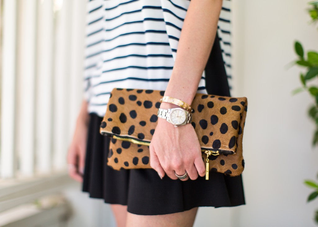 The MARI Foldover Clutch